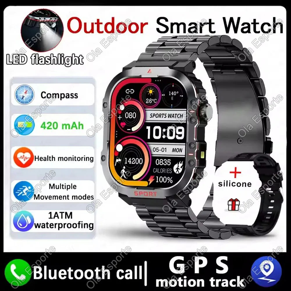Rugged Outdoor Smart Watch