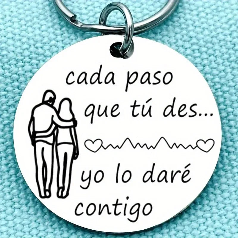 Every Step You Take..." Keychain - 7 -  rs | ONEFY.SHOP