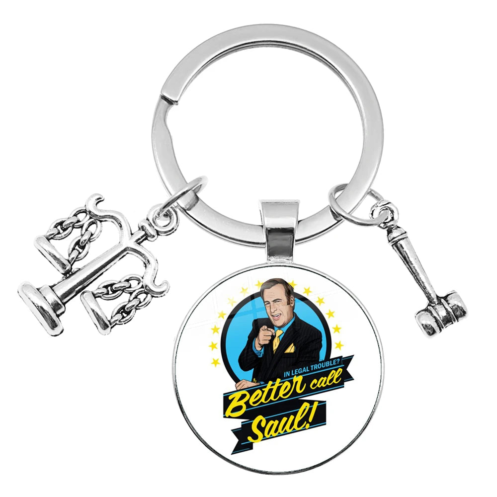 Better Call Saul Keychain - 2 - aw | ONEFY.SHOP