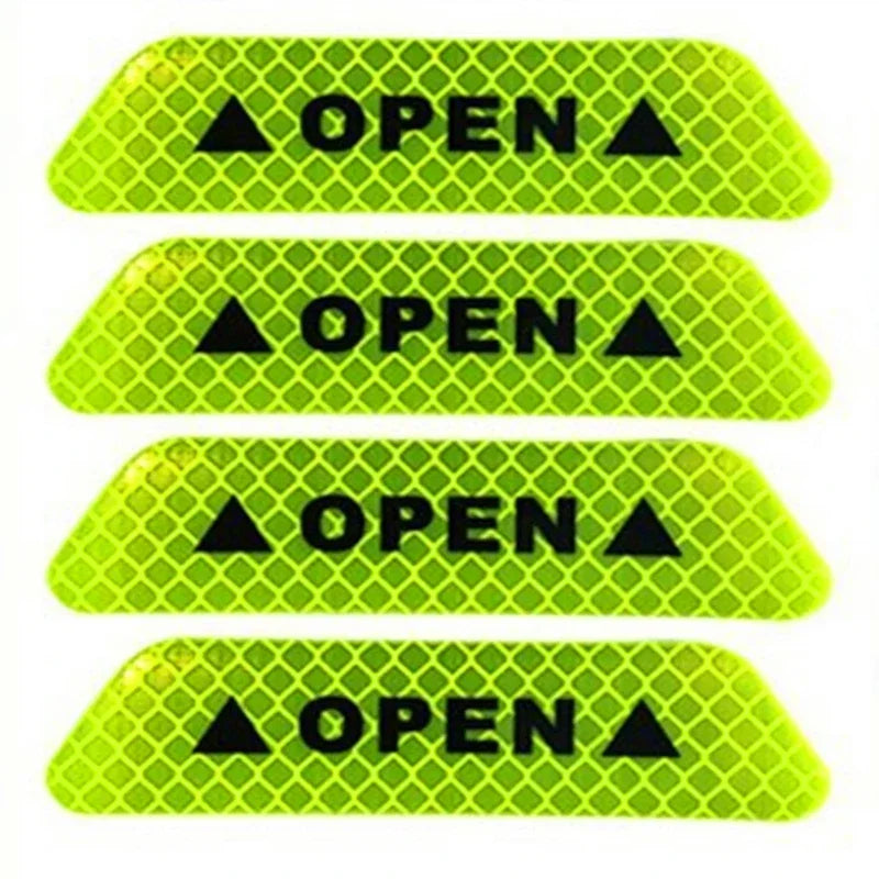 Car Door Open Warning Stickers - 3 - cs | ONEFY.SHOP