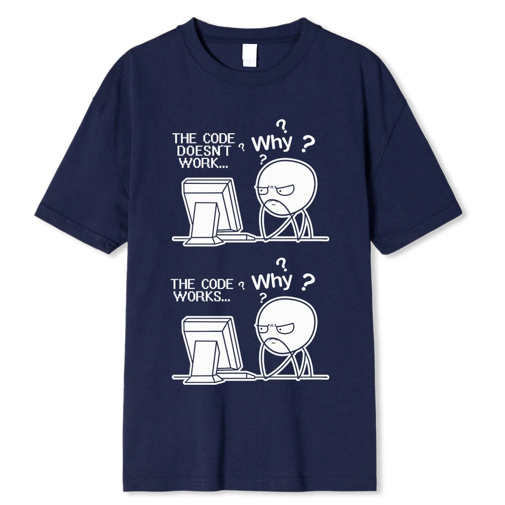 T-shirt « Code ne fonctionne pas » - 2 - PS | ONEFY.SHOP