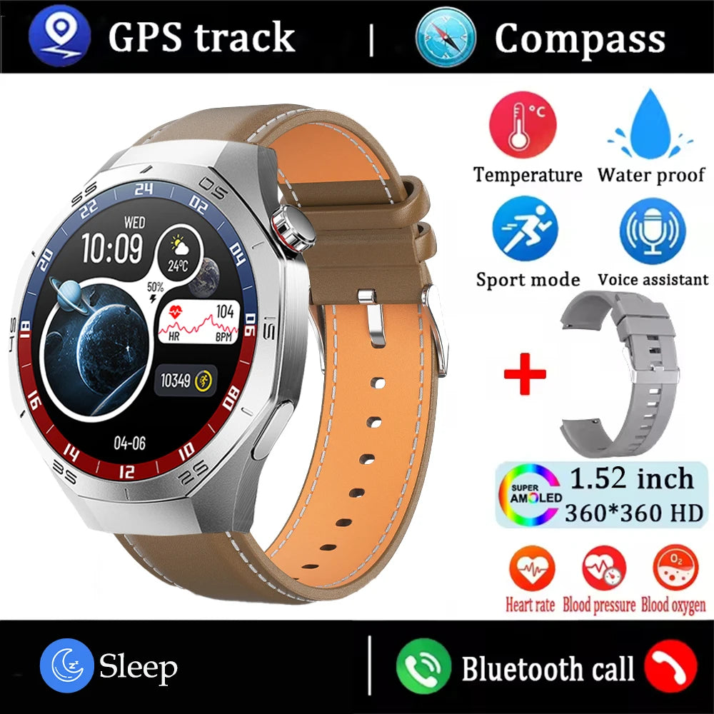 Round Smart Watch - 4 - ss | ONEFY.SHOP