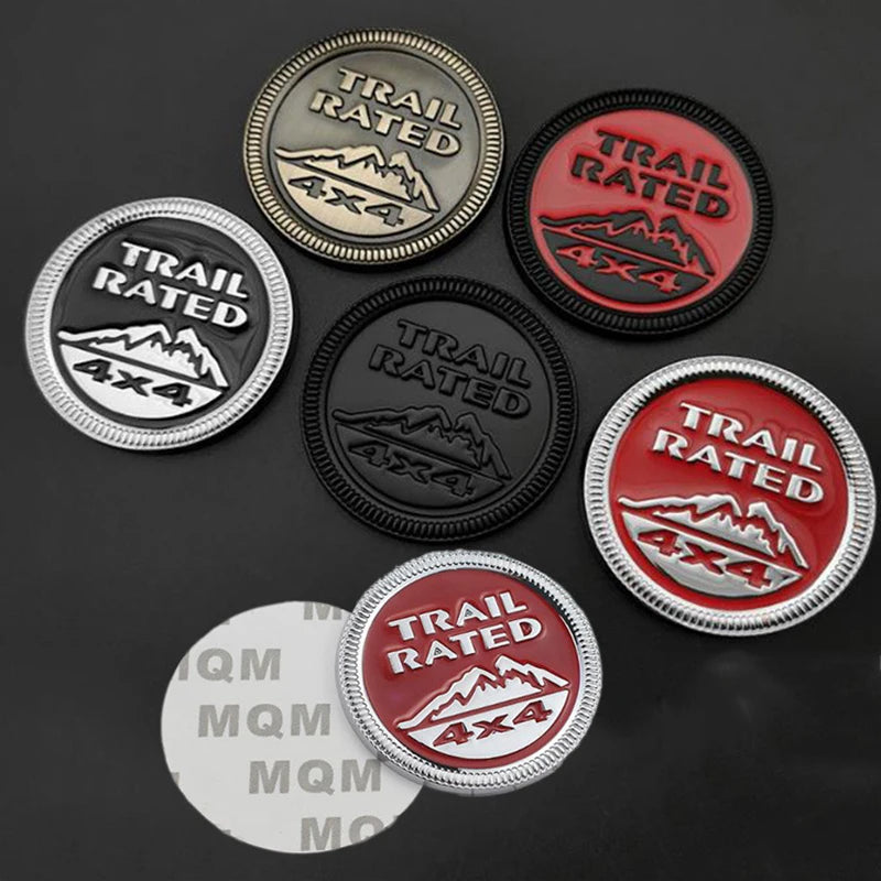 Off-Road Trail Rated 4x4 Badge - 3 - cs | ONEFY.SHOP