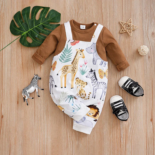 Baby Safari Jumpsuit - 9 - kn | ONEFY.SHOP