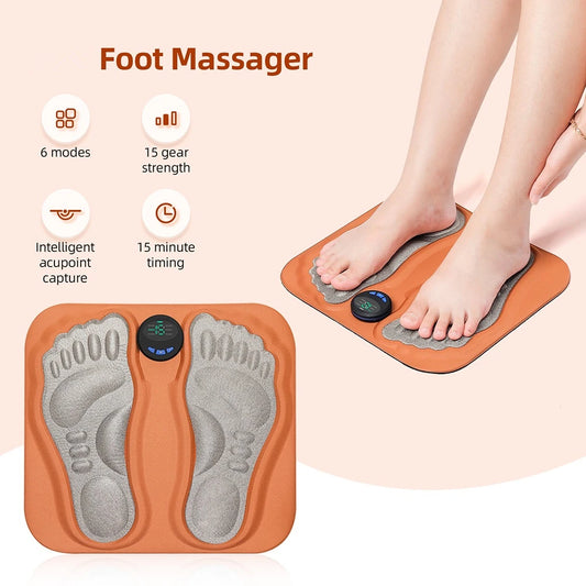 Electric Foot Massager Mat - 4 -  pe | ONEFY.SHOP