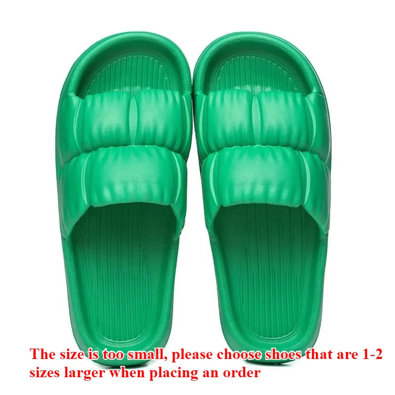 Ultra-Soft Pillow Slide "Cloud" Slipper - 2 - gn | ONEFY.SHOP