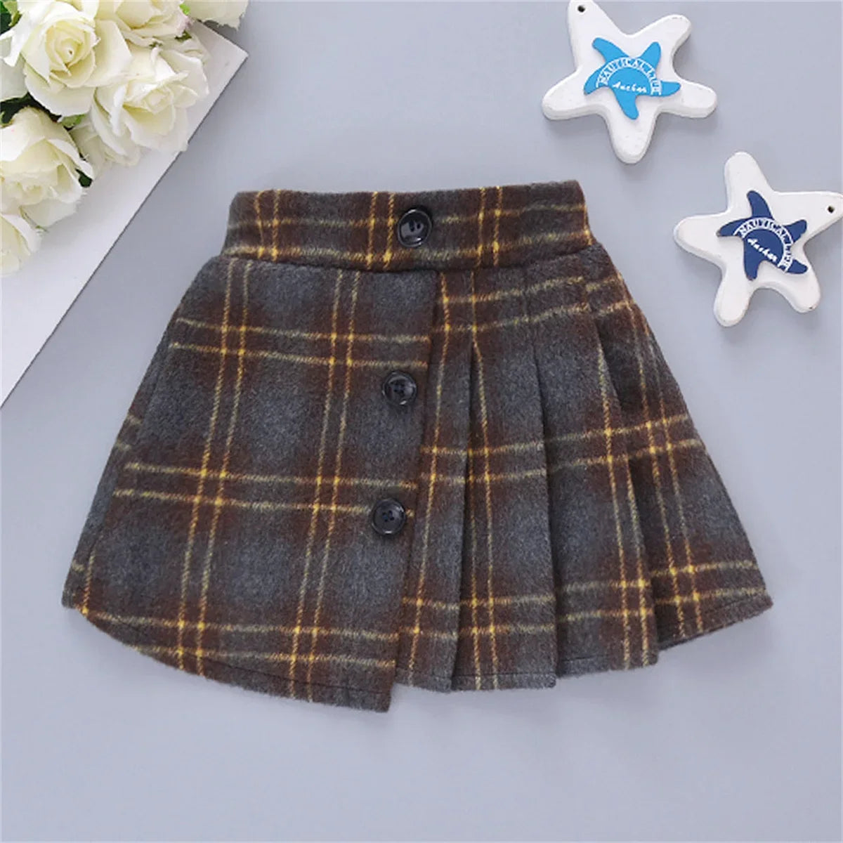 Baby Skirt Buttons Irregular - 9 - kn | ONEFY.SHOP
