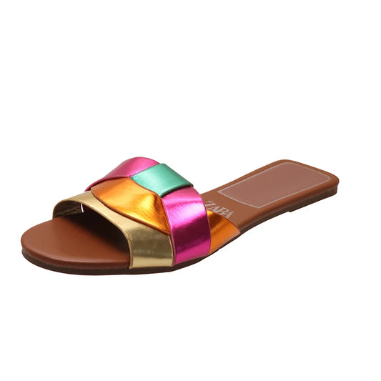 Comfort Flexible Slide Sandal - 2 - gn | ONEFY.SHOP
