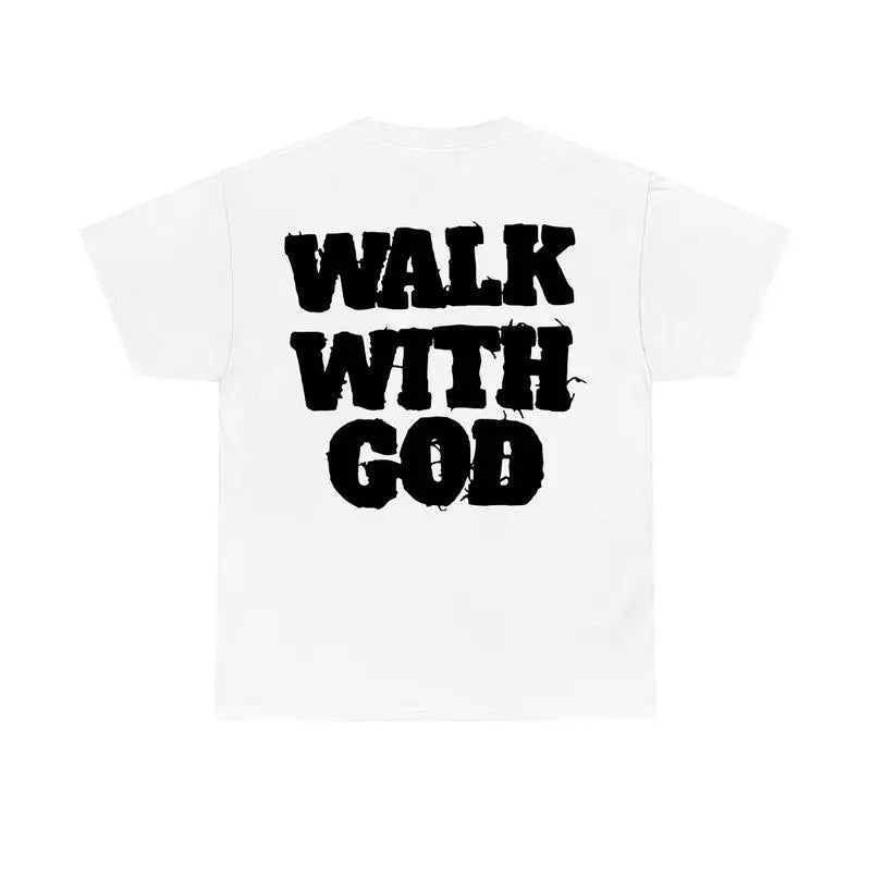 WALK WITH GOD T-Shirt - 8 - an | ONEFY.SHOP