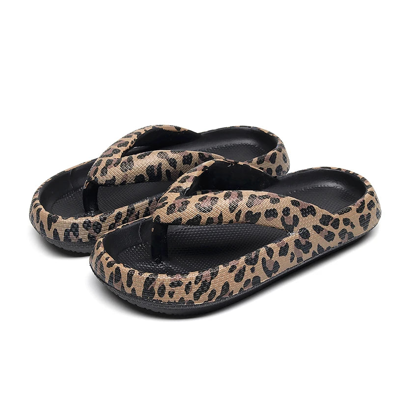 Patterned Platform Thong Flip-Flop - 2 - gn  | ONEFY.SHOP