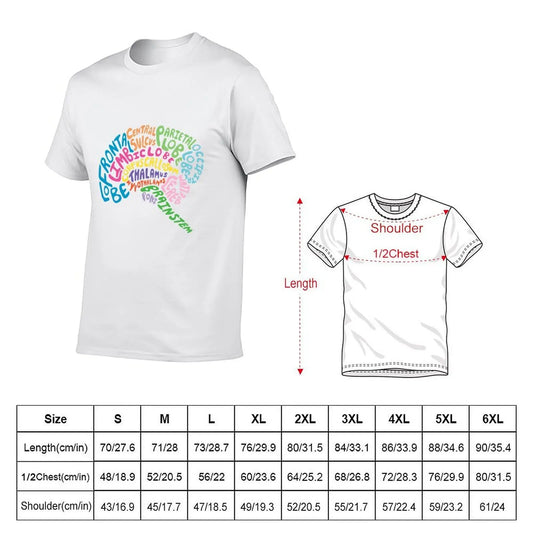 Brain Anatomy Psychology T-Shirt - 2 - ds | ONEFY.SHOP