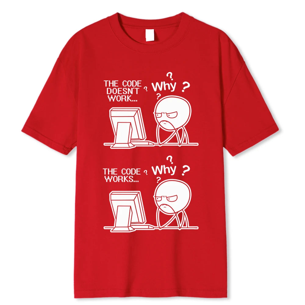 T-shirt « Code ne fonctionne pas » - 2 - PS | ONEFY.SHOP