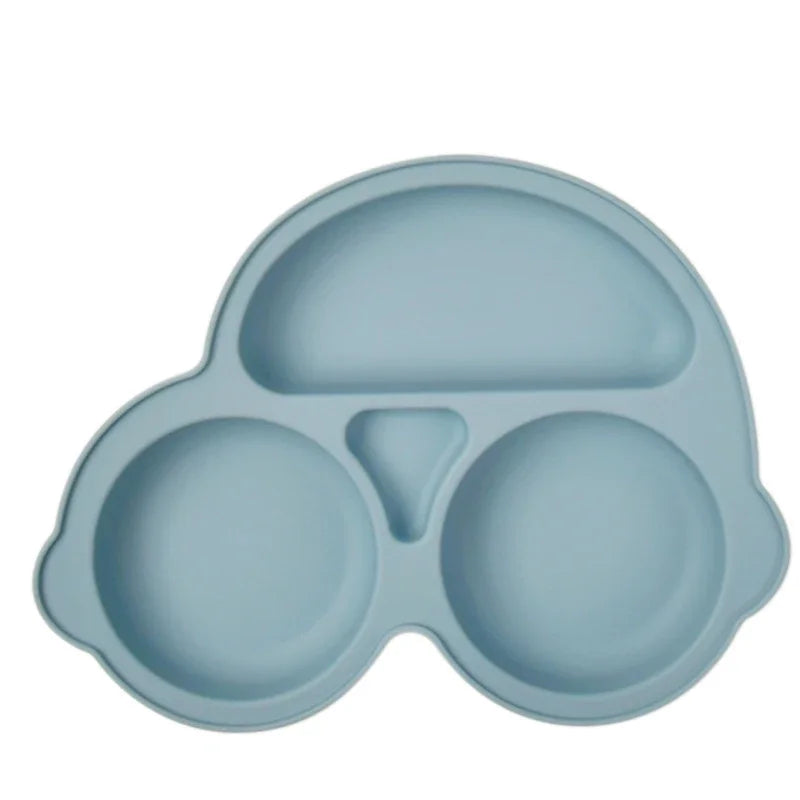 Kids Silicone Dining Plate - 9 - bs | ONEFY.SHOP