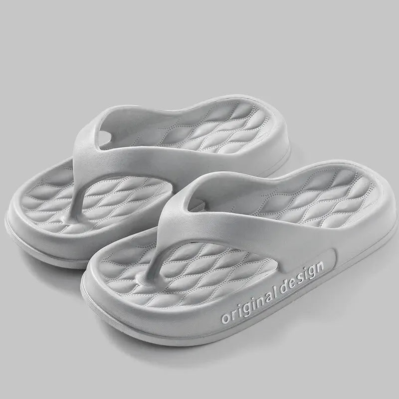 Minimalist Concave Thick Sole Slide Sandal - 2 - gn  | ONEFY.SHOP