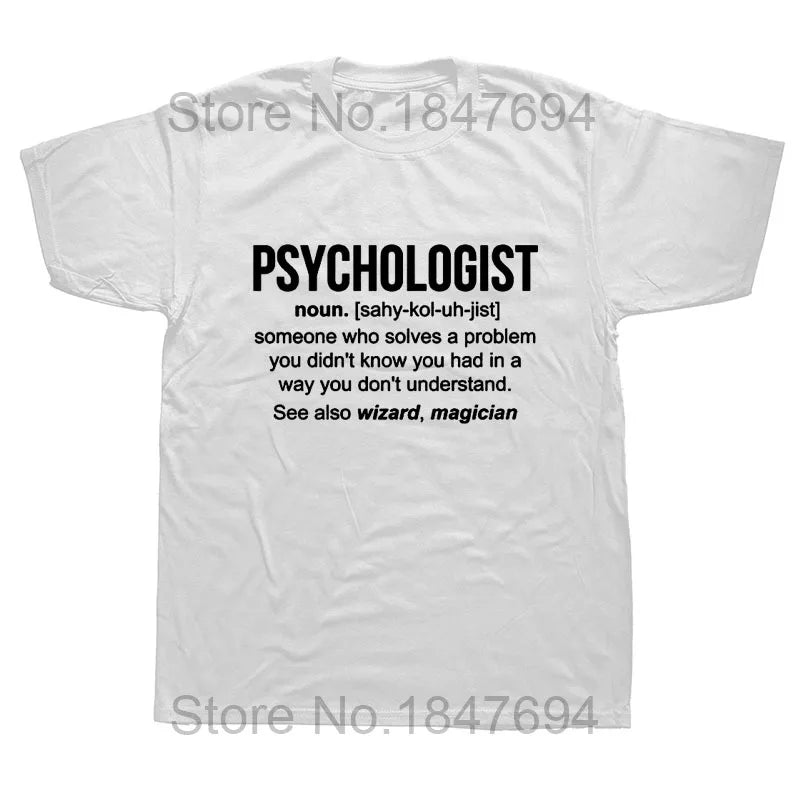 Funny Psychologist T-Shirt - 2 - ds  | ONEFY.SHOP