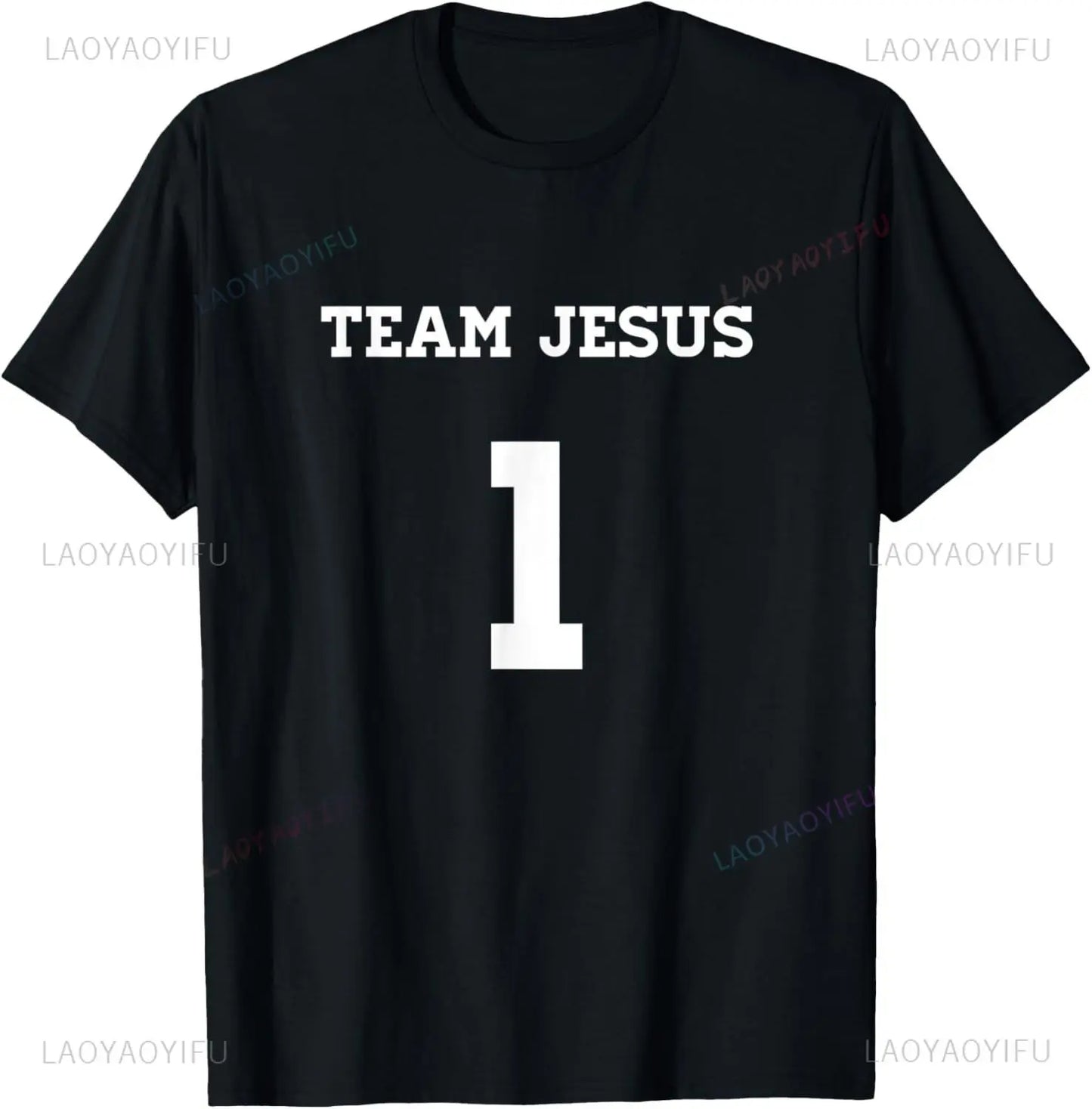 Team Jesus Faith T-Shirt - 8 - an | ONEFY.SHOP