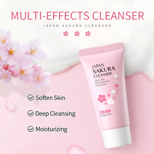 Sakura Multi-Effects Facial Cleanser - 4 - se | ONEFY.SHOP