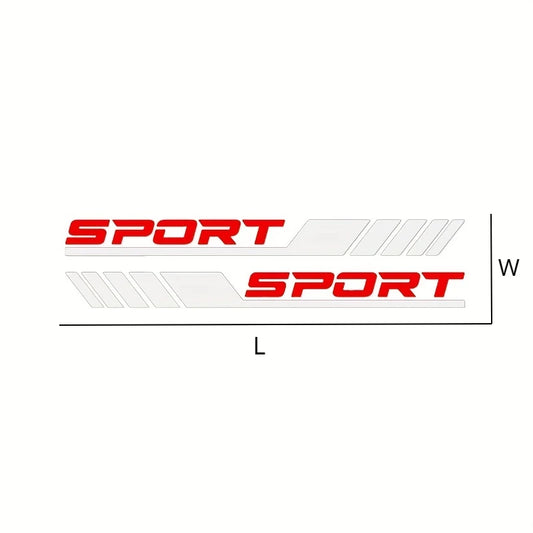 Car Side Skirt SPORT Graphic Decals  - 3 - cs | ONEFY.SHOP