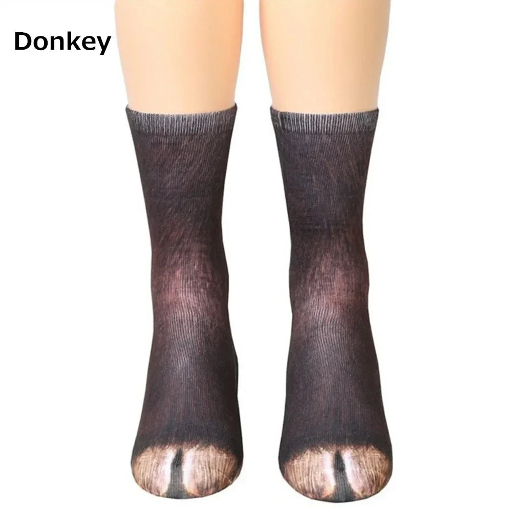 Realistic 3D Animal Paw Print Socks - 7 -  fs | ONEFY.SHOP