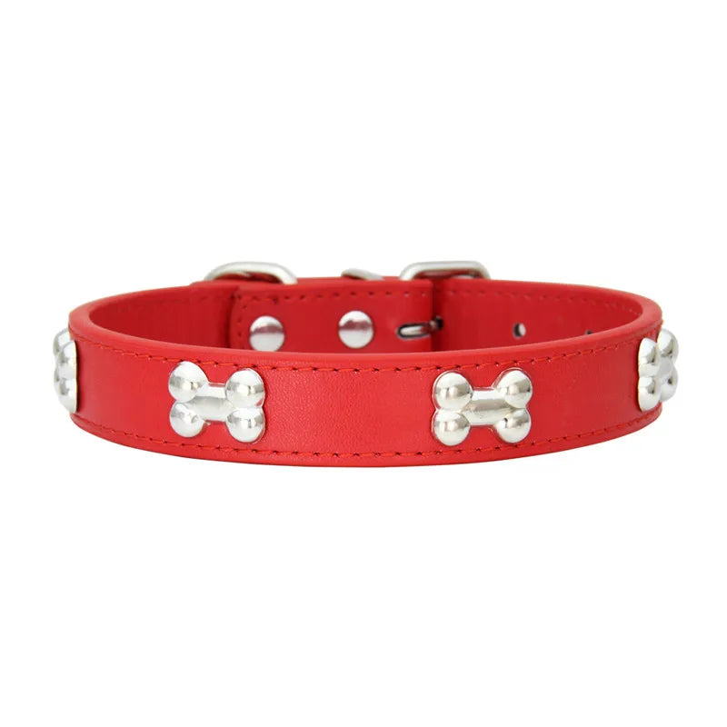 Fashion Leather Pet Collars - 5 - pn | ONEFY.SHOP
