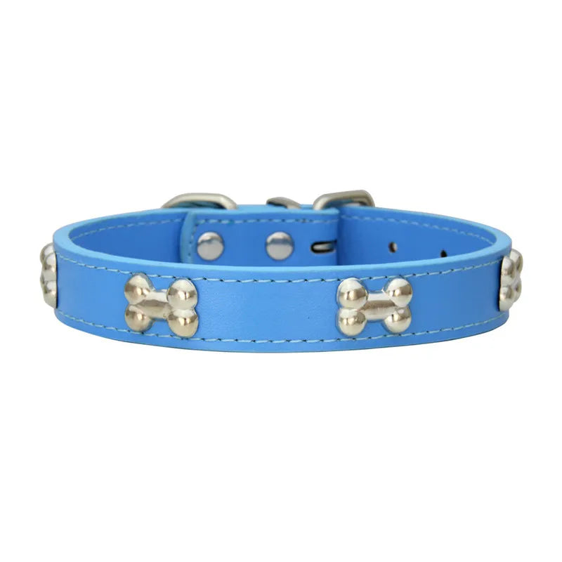 Fashion Leather Pet Collars - 5 - pn | ONEFY.SHOP