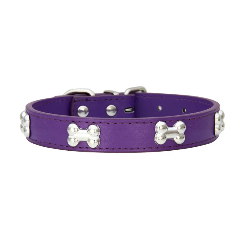 Fashion Leather Pet Collars - 5 - pn | ONEFY.SHOP