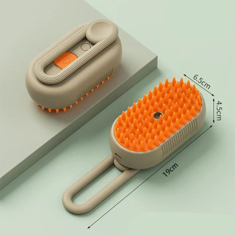 Cat & Dog Brush Steam Spray Massage - 5 - pe | ONEFY.SHOP