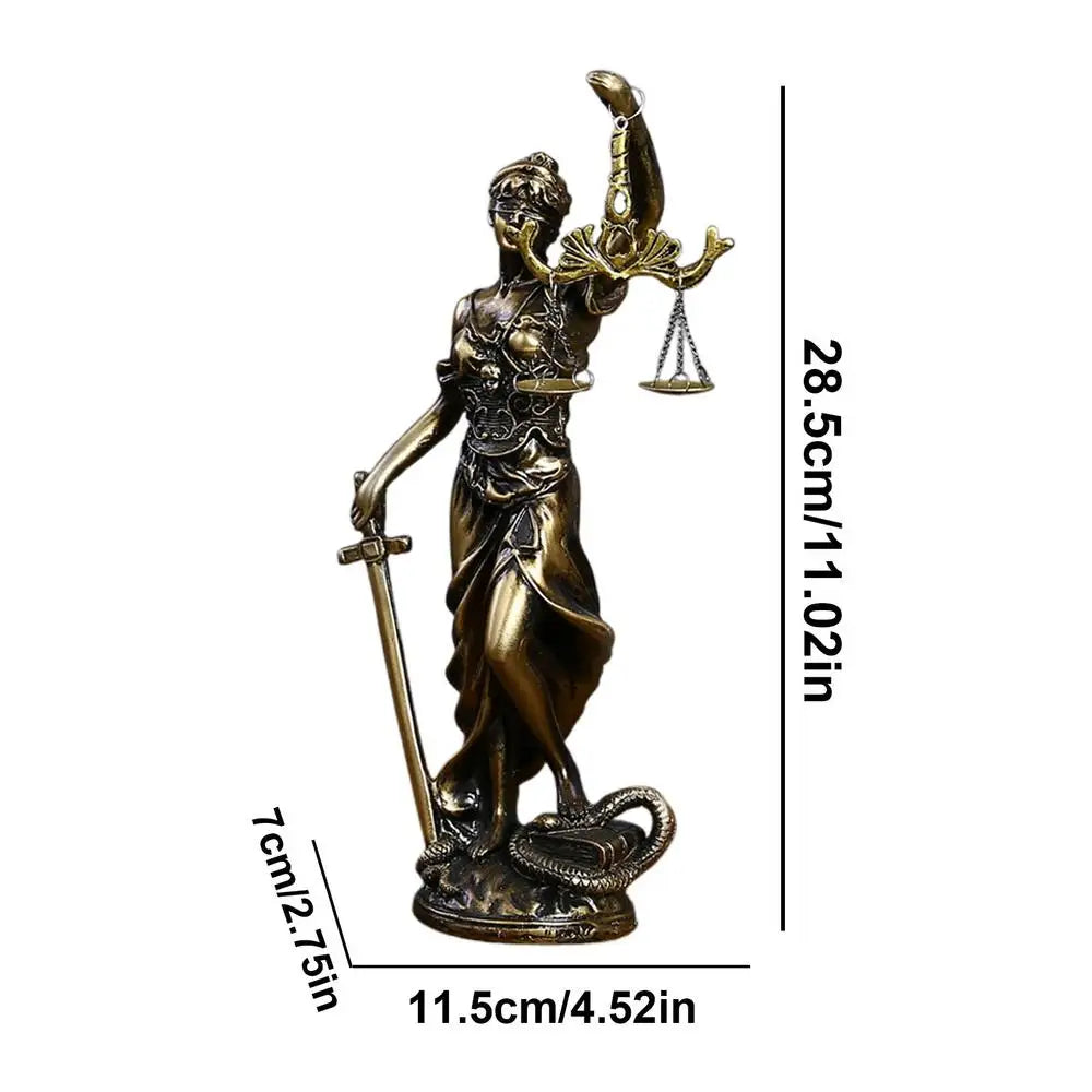 Justice Statue Resin - 2 - aw | ONEFY.SHOP