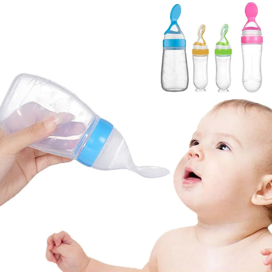 Safe Baby Feeding Bottle Spoon - 9 - bs | ONEFY.SHOP