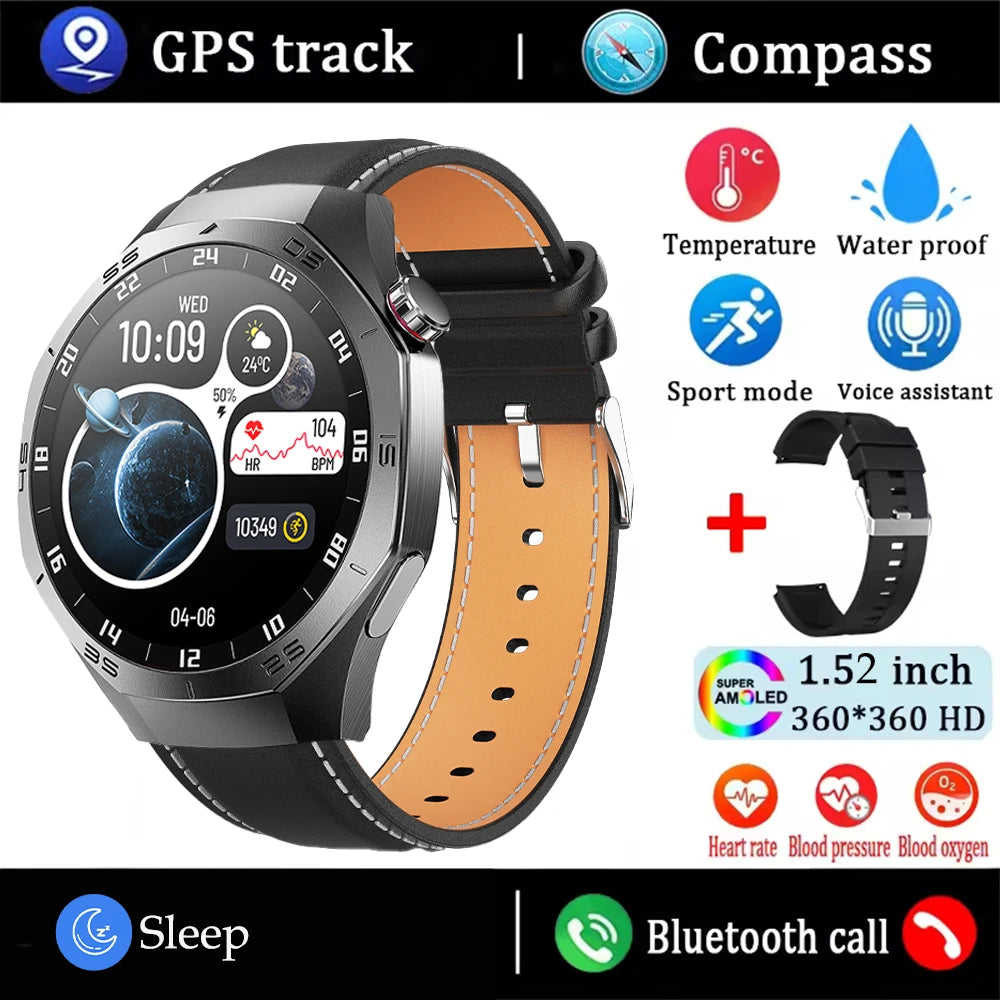 Round Smart Watch - 4 - ss | ONEFY.SHOP