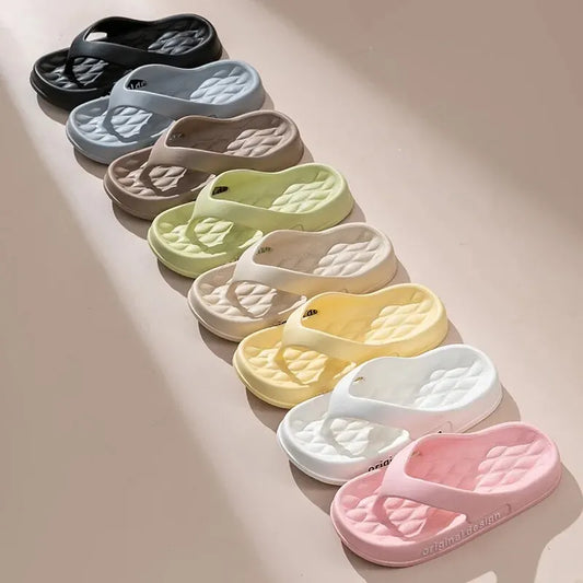 Minimalist Concave Thick Sole Slide Sandal - 2 - gn  | ONEFY.SHOP