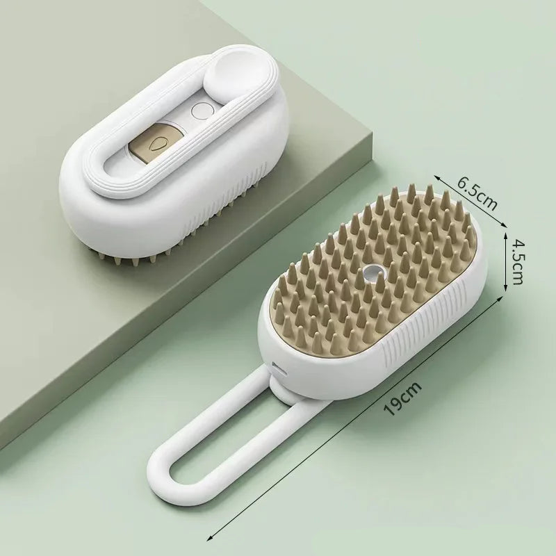 Cat & Dog Brush Steam Spray Massage - 5 - pe | ONEFY.SHOP