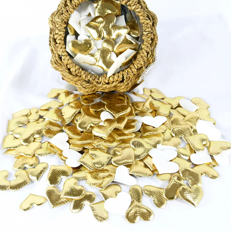Bulk Satin Heart Confetti - 7 -  rs | ONEFY.SHOP