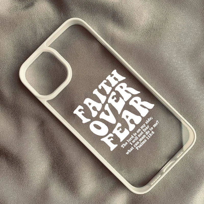 FAITH OVER FEAR iPhone Case - 8 - an | ONEFY.SHOP