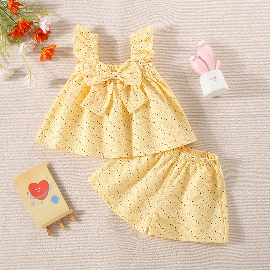 Two-Piece Set Bow Kids - 9 - kn | ONEFY.SHOP