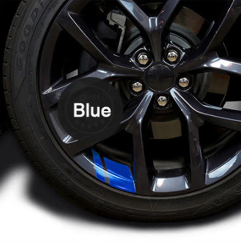 6Pcs Car Sticker Reflective Wheel - 6 - cs | ONEFY.SHOP