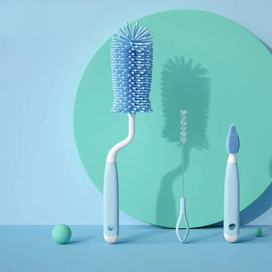 3-Piece Silicone Bottle Brush - 9 - bs | ONEFY.SHOP