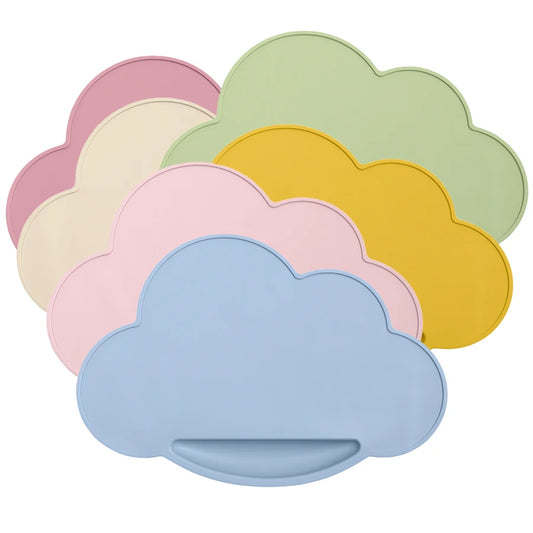 Baby Clouds Shape Silicone Placemat - 9 - bs | ONEFY.SHOP