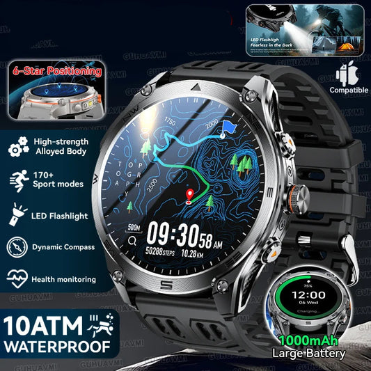 Rugged Outdoor Smartwatch - 4 - ss | ONEFY.SHOP