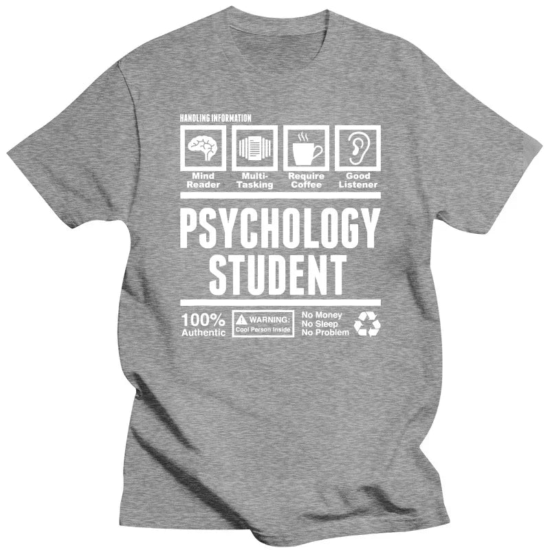 Psychology Student T-Shirt - 2 - ds | ONEFY.SHOP