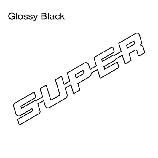 Truck "SUPER" Windshield Decal - 7 -  rs | ONEFY.SHOP