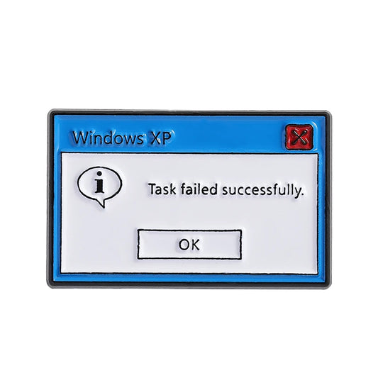 Windows XP Error Enamel Pin - 2 - ps | ONEFY.SHOP