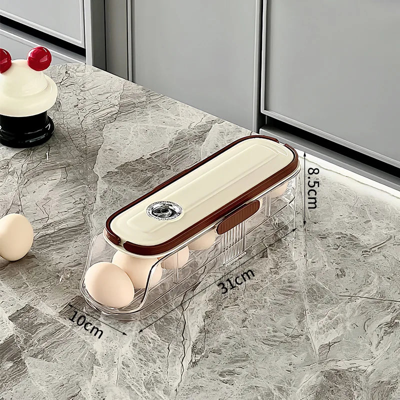 Multi-layer Rolling Egg Storage - 6 - oe | ONEFY.SHOP