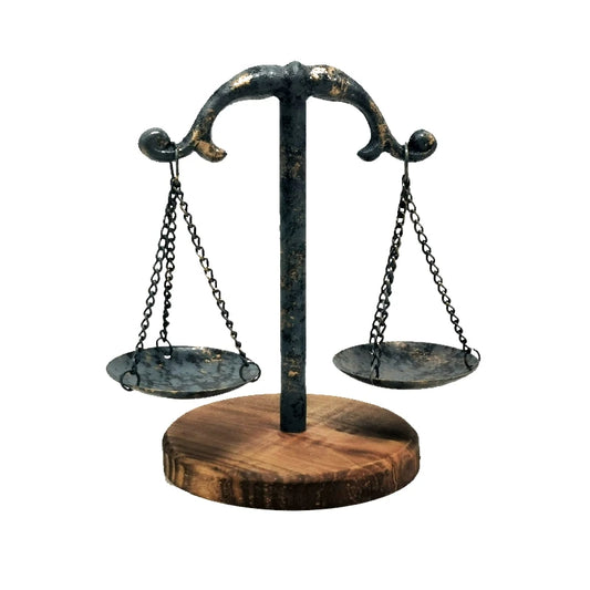 Vintage Scales of Justice Desktop Ornament - 2 - aw | ONEFY.SHOP