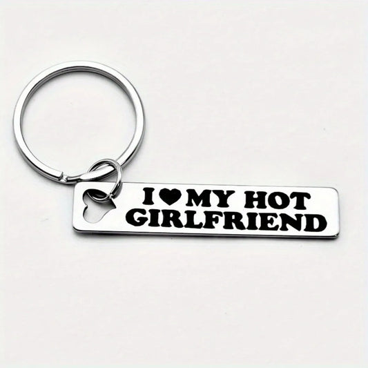 I <3 My Hot Girlfriend" Keychain - 7 -  rs | ONEFY.SHOP