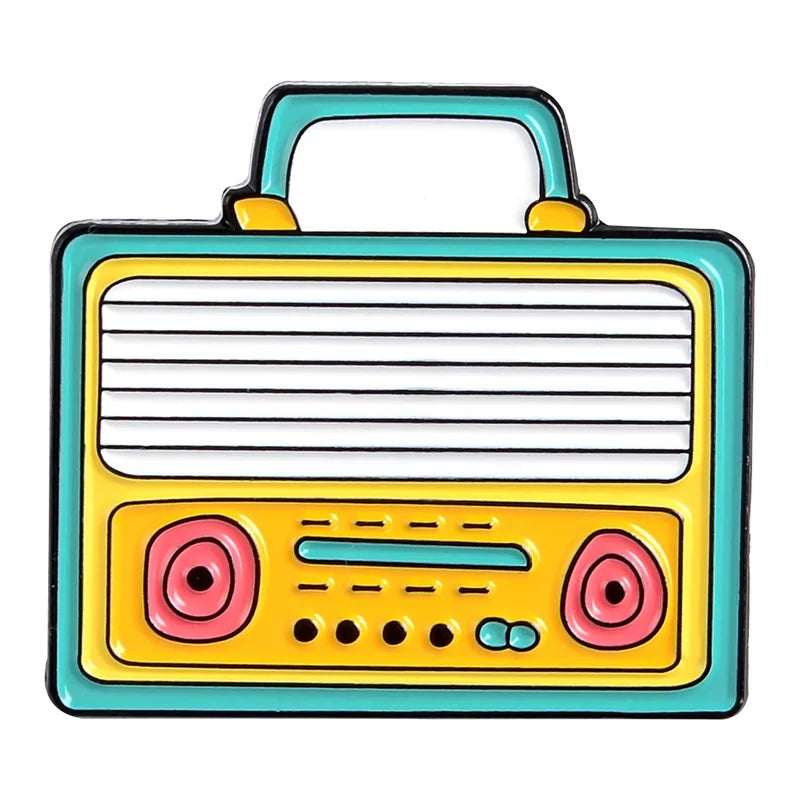 Retro Typewriter Enamel Pin Collection - 6 - dn | ONEFY.SHOP