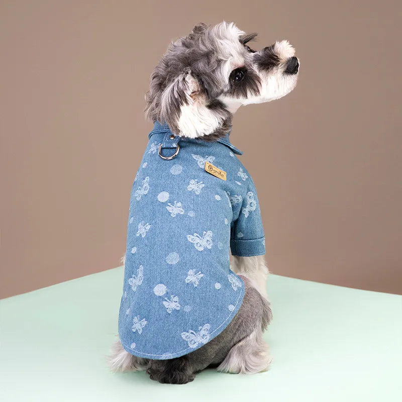 Warm Dog Denim Shirt - 5 - pn | ONEFY.SHOP