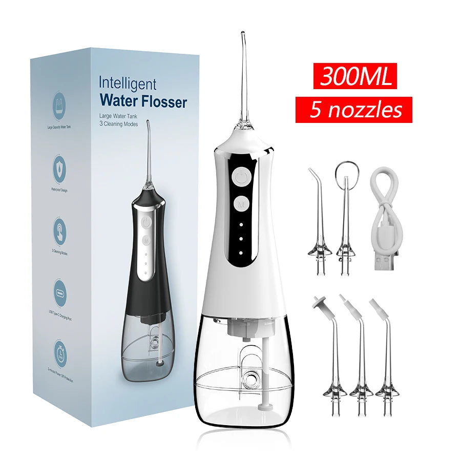 Intelligent Cordless Water Flosser - 4 -  fh | ONEFY.SHOP