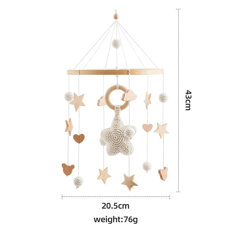 Stars Mobile Pendant Bed Bell Toys - 9 - rs | ONEFY.SHOP