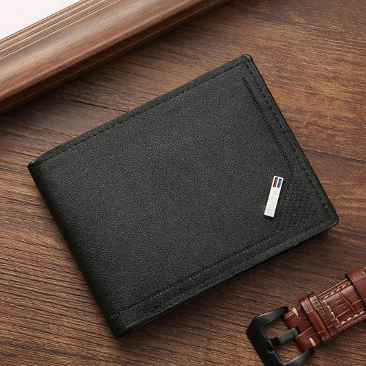 Sleek Bifold Textured Wallet - 2 - gn | ONEFY.SHOP